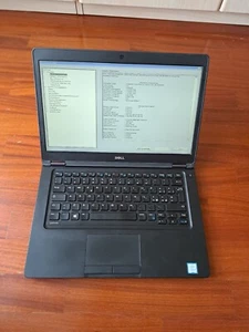 Notebook DELL 5480 i5-7300U, 8GB RAM, 240GB SSD, USB3.0 USB-C FHD W11 - Foto 1 di 10