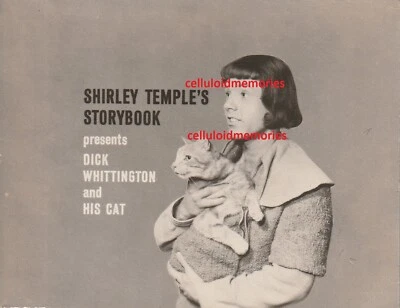 Orig NBC Telop Bump Card Promo Photo 1958 Jack Diamond Shirley Temple Show DBW - Image 1 of 3