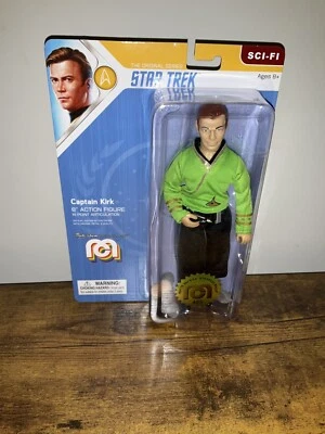 Figura Retro Capitán Kirk Mego 8" Star Trek Nueva Foto 1 de 4