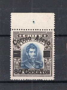 Chile 1927 Testart airmail 80c X-RARE condition MNH flawless - Picture 1 of 2