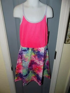 Hurley Hyper Pink Tennis Dress Size M (10/12) Girl's NEW  - Picture 1 of 3