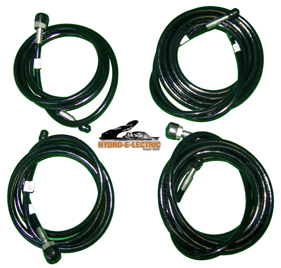 1998-2002 Volkswagen Cabrio Convertible hydraulic Hose Set - 4 Hoses - Brand New - Image 1 of 1