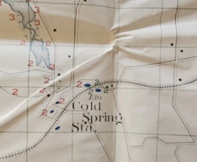 North Shore Long Island Oyster Bay Nassau 125p Libro Mosquitos 40x60" Mapa 1902 Foto 1 de 4