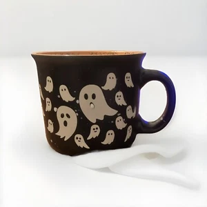 Cobwebs & Cauldrons X-lg Coffee cup/mug ghosts and spiderwebs - Picture 1 of 7