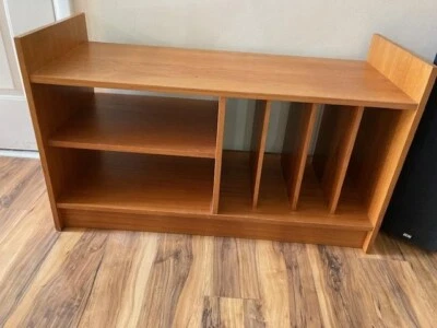 Vintage Mid Century Danish Modern Teak Stereo TV Stand Entertainment Center - Image 1 of 4