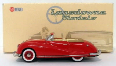 Lansdowne Models 1/43 Scale LDM44 - 1948 Austin A90 Atlantic Convertible - Red - Image 1 of 4