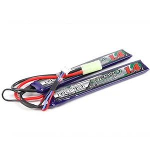 Turnigy Nano-Tech 1400mAh 2S LiPo Battery Pack Airsoft 7.4V 15C 25C Mini-Tamiya - Picture 1 of 1