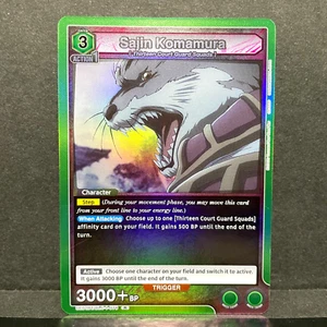 2024 UNION ARENA BLEACH SAJIN KOMAMURA UE01BT/BLC-1-078 (RARE) FOIL - Picture 1 of 2