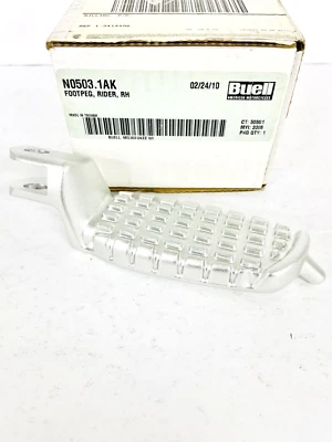全新 正品 Buell N0503.1AK Rider Footpeg-Right — 第 1/2 张图片