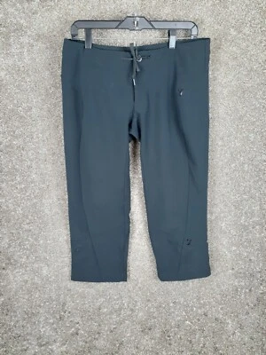 Eastern Mountain Sports Outdoor Capri Pant Womens 6 Black Hiking Pockets Sport - Изображение 1 из 4