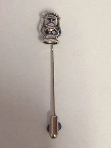 Lamp / Lantern Mining on a tie stick pin perfect to add on a hat scarf CH166 - Picture 1 of 1