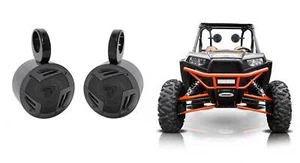 (2) Rockville 5.25" Rollbar Tower Speakers For Polaris/JEEP/ATV/UTV/RZR/CART - Picture 1 of 10