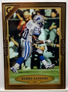 VTG 1997 Topps Gallery Football Card #130 Barry Sanders Z2 - Picture 1 of 1