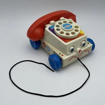 Vintage Fisher Price Toys TÉLÉPHONE 2009 Mattel Jouet Ancien Enfant - Photo 1/4