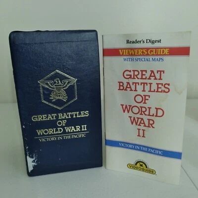 VHS Great Battles Of World War 2 Victory In The Pacific Box Set - Image 1 of 4