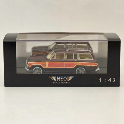 NEO 1/43 J P Grand Wagoneer Resina Modelos Coche Colección Limitada Rojo Foto 1 de 4