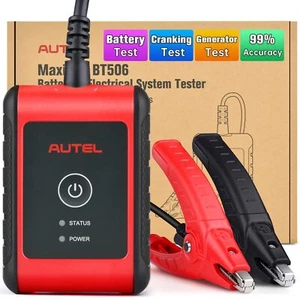 Autel MaxiBAS BT506 6V/12V Battery Tester Electrical System Diagnostic Tool - Picture 1 of 8
