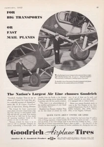 1932 United Air Lines Aircraft ad 8/7/2023jj - Picture 1 of 1