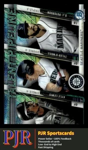 2017 Bowman Mega Box #TPM-SEA Lewis/O'Neill/Peterson Mariners Talent Pipeline - Picture 1 of 2