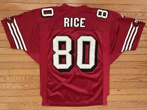 Adidas Authentic Jerry Rice San Francisco 49ers Raiders Jersey Stitched 48 New