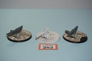 Warhammer 40k Imperial Guard Heavy Weapons x 3 - Picture 1 of 4