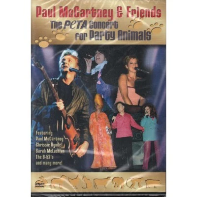 Paul McCartney E Friends DVD The PeTA Concert For Party Animals BMG – 7432191993 - Immagine 1 di 2
