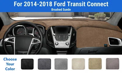 Чехол на приборную панель коврик для Ford Transit Connect 2014-2018 годов выпуска (матовая замша) - Изображение 1 из 4