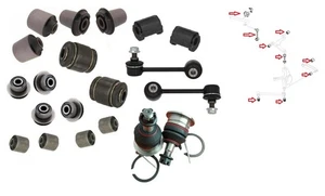 Control Trailing Arms Bushings Ball Joints Drop Links Rear for Lexus IS200 IS300 - Picture 1 of 1