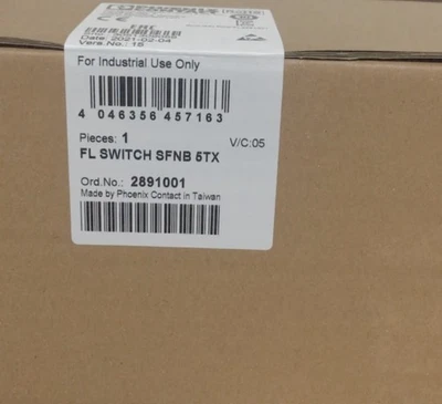 PHOENIX Ethernet Switch FL SWITCH SFNB 5TX 2891001 - Image 1 of 2
