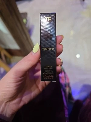 Tom Ford Liquid Lip Luxe Matte Lipstick  123 DEVOTED 0.2 Fl Oz NEW IN BOX - Image 1 of 3