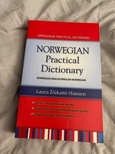 Rare “Norwegian Practical Dictionary (2011) 978-0-7818-1106-4 - Picture 1 of 4