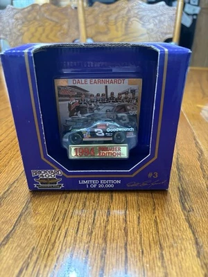 Autographed Dale Earnhardt Inaugural Brickyard 400 1/64 Scale Diecast - Image 1 of 4