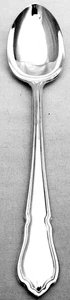 DUBARRY Royal Sheffield Silver-Plated Coffee Spoon 6" NEW NOT USED made England - Picture 1 of 5