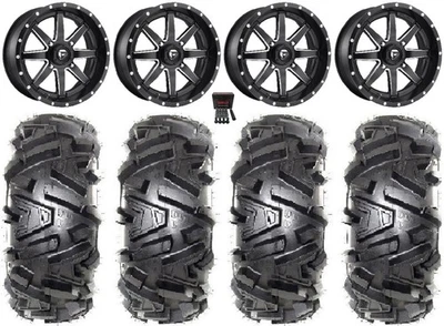 Fuel Maverick Black 18" Wheels 32" Moto MTC Tires Polaris Ranger XP 9/1K - Изображение 1 из 4