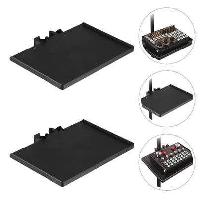  2 PCS Pied De Micro Bureau Pieds Plateau Carte Son Support Microphone - Photo 1/4