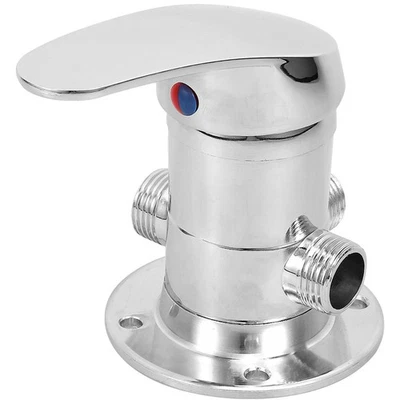 Shower Water Mixing Valve Zinc Alloy Hot Cold Mixer Valve For Water Heater - image 1 of 4