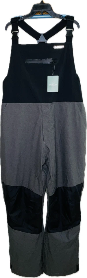 Babero ligero para hombre Magellan 2XL gris jaspeado nuevo con etiquetas Foto 1 de 4