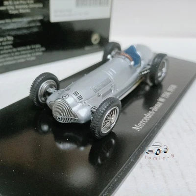 Modelo de coche deportivo Spark 1:43 Mercedes Benz W154 1938 Silver Master Foto 1 de 4
