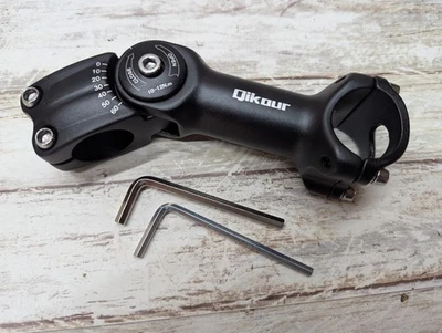 Haste de guidão ajustável 60 graus 31,8 mm (1-1/4")/25,4 mm (1") para - Imagem 1 de 4