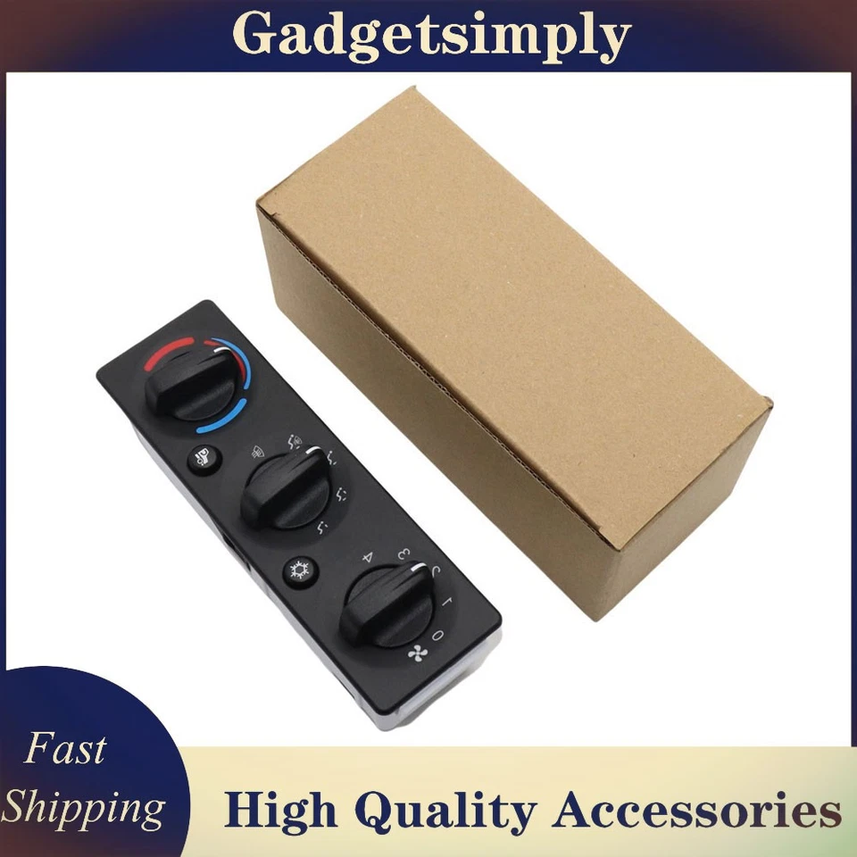 NUEVO Control de ventilador de calefacción aire acondicionado cabina de tablero HVAC para Peterbilt 387 Q21-6008 Foto 1 de 4