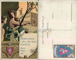 PERUGIA CITTA'-ESPOSIZIONE ANTICA ARTE UMBRA 1907-D6-45 - Picture 1 of 1