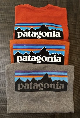 Patagonia Responsibili-Tee Men Size M Graphic T-shirt Bundle Lot of 3 Gorpcore - Image 1 of 4