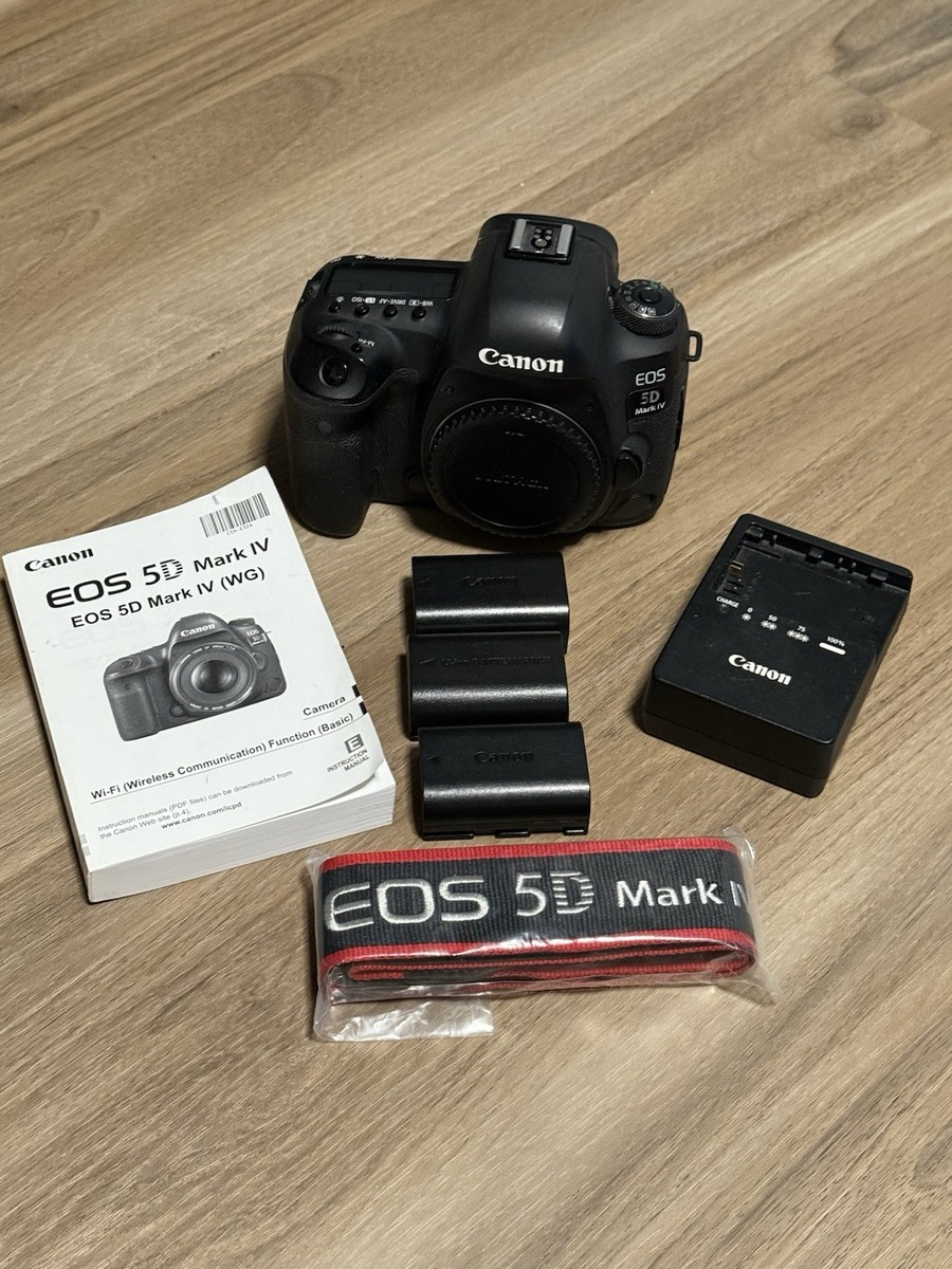 Canon EOS 5D Mark IV 【USED】 Canon EOS 5D Mark IV 30.4MP Full Frame 4K DSLR Camera Body +