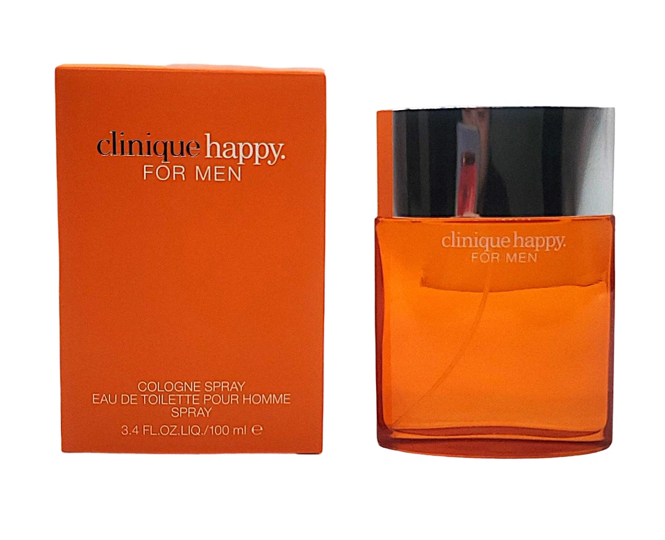 Spray de colonia Clinique Happy By Clinique para hombres 3,4 OZ Foto 1 de 1
