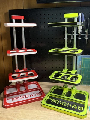 RC Car Stand: 3 Tier Vertical Stand for 1/18 to 1/10 Scale Vehicles - Image 1 of 2