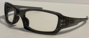 Oakley Sonnenbrille 009238 Fives Five Squared 4+1 2 Clear Gray 54-20-133 RAHMEN - Bild 1 von 8