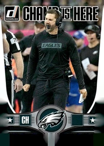 2025 Donruss #CIH-NSI Nick Sirianni Champ is Here - Picture 1 of 2