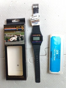 Reloj CASIO HONDA Stock Muerto F1 F 85 1 EQUIPO DE CARRERAS De Colección - Imagen 1 de 10