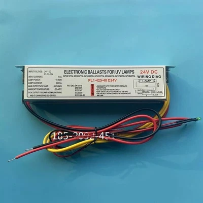 DC24V power supply Ultraviolet UV lamp ballast DC24-PL1-425-40 10-40W - Bild 1 von 3