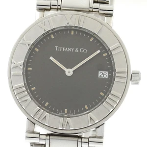 TIFFANY&Co. Atlas Date Gray Dial Quartz Boy's Watch_896125 - Picture 1 of 6